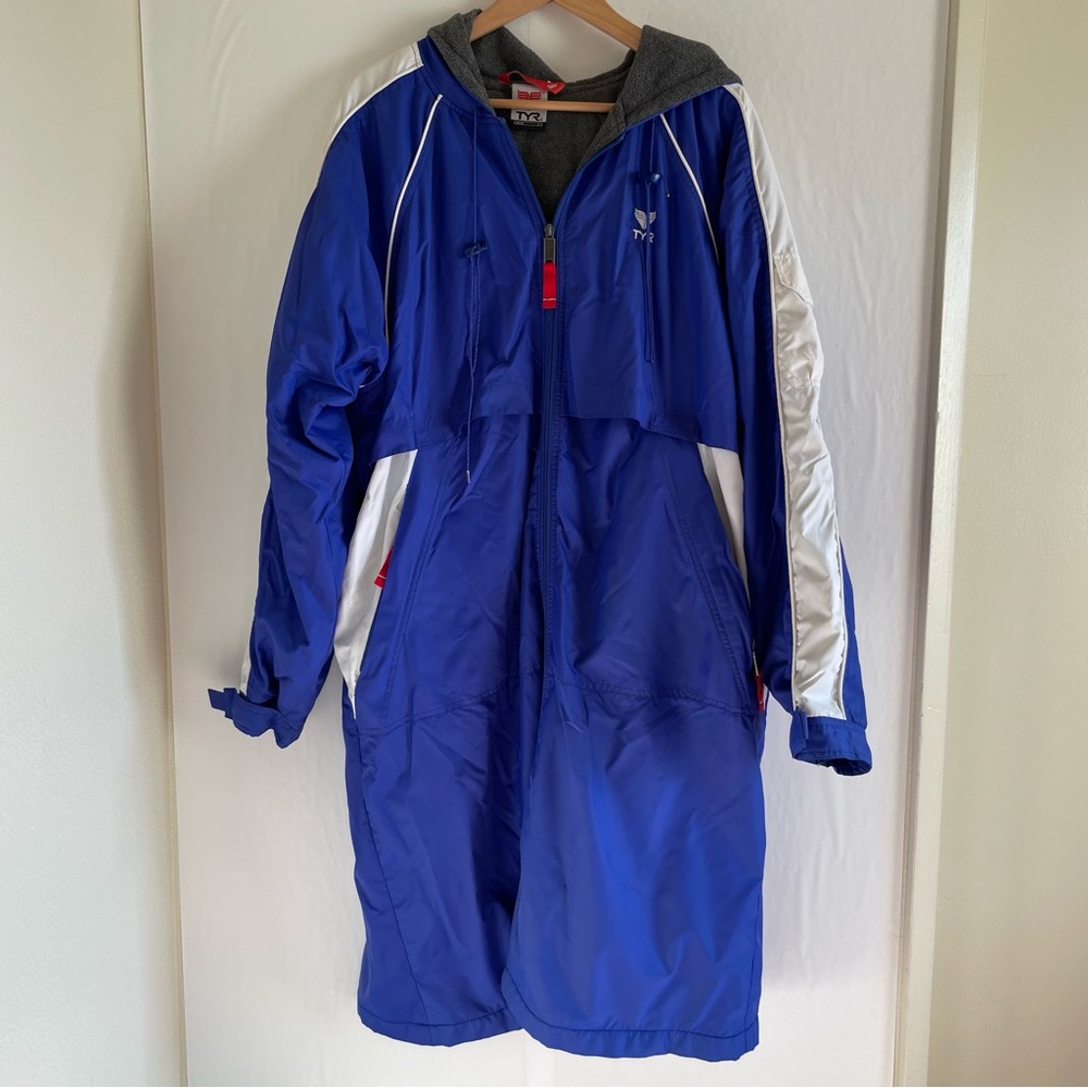 TYR Blue Swim Jacket Size L